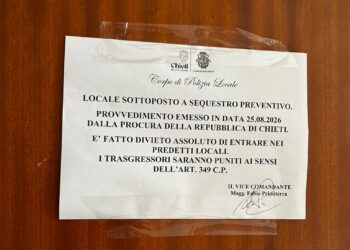 Occupazione abusiva, sequestrato un appartamento comunale: intervento della Polizia Locale a Chieti