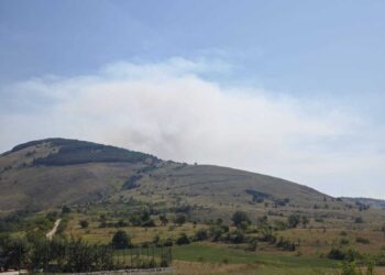 Domato l’incendio tra Gagliano e Collarmele: decisivo l’intervento dei Canadair per spegnere le fiamme
