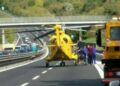 Maxi tamponamento a catena sulla A24 ad Assergi, tre feriti: 21enne grave elitrasportato in ospedale