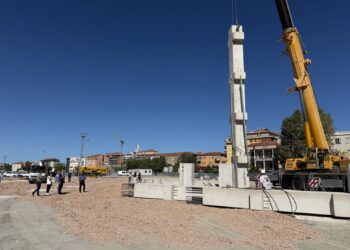 Pescara, il nuovo parcheggio prende forma: 752 posti auto, verde verticale e fotovoltaico
