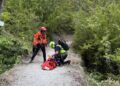 Scivola per 20 metri e finisce sulle rocce: salvata dal Soccorso Alpino