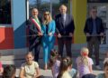 Concluso l’intervento di efficientamento energetico della scuola primaria Bosco a Pescara, taglio del nastro