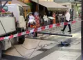 A distanza di 24 ore crolla un altro lampione nel centro di Pescara: si indaga sulle cause