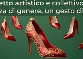 A Roseto in arrivo un albero di Natale con le scarpette rosse: l’arte contro la violenza